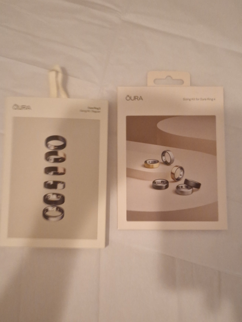 Oura Ring Sizing Set — Silver and Gold Ring Samples